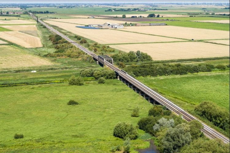 Manea and Ouse wash // Credit: Network Rail