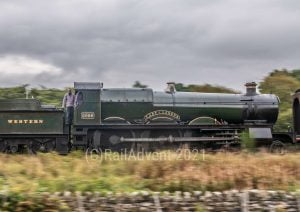 2999 Lady of Legend heads past Moorgates, North Yorkshire Moors Railway