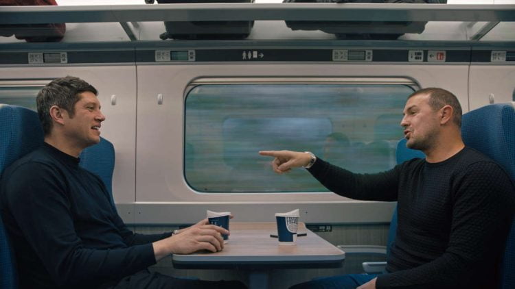 Vernon Kay and Paddy McGuinness star in 'Comedy Connections with TransPennine Express' (002)