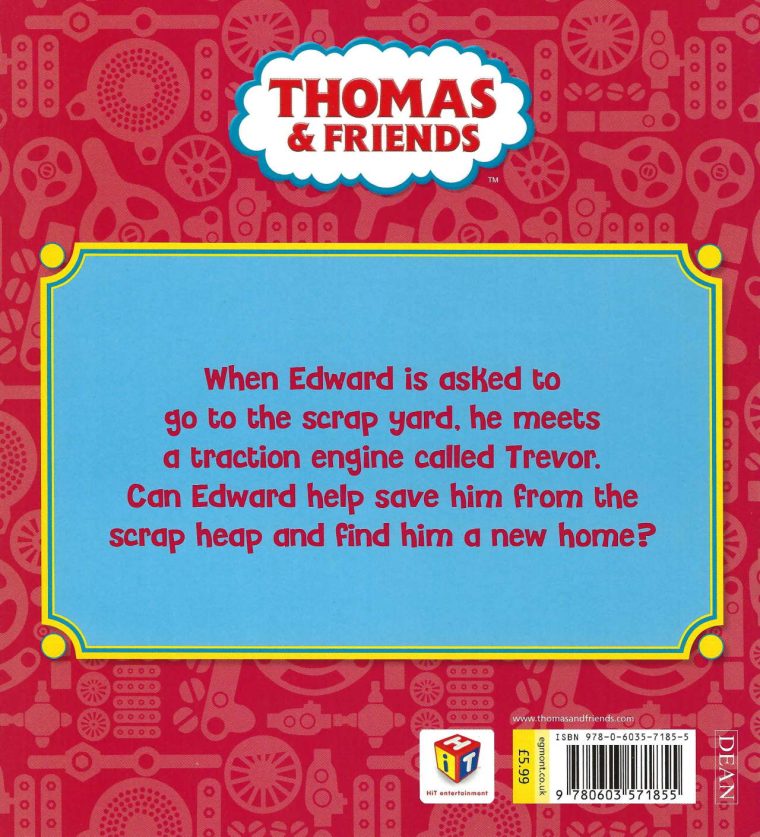 Thomas and Friends Trevors Lucky Day Book Cover