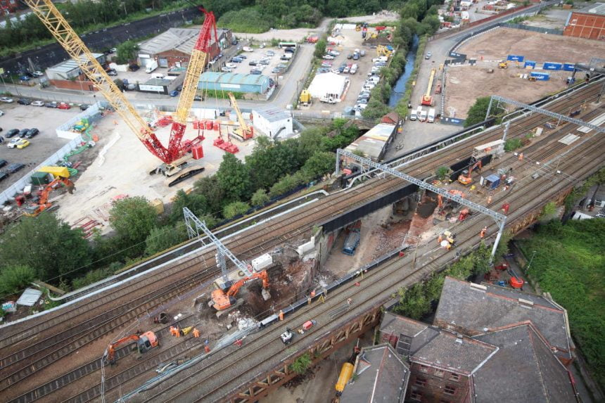 Manchester railway upgrades continue over Christmas and New Year