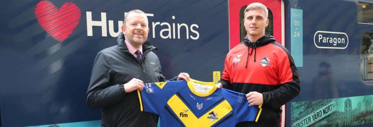Hull rugby sponsored by Hull trains