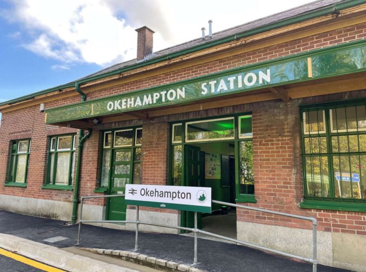 Okehampton Station Entrance