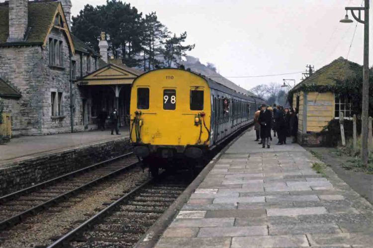 The last day of British Rail trains to Swanage Jan 1972