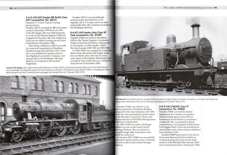 British Steam Locomotives Before Preservation 98-99