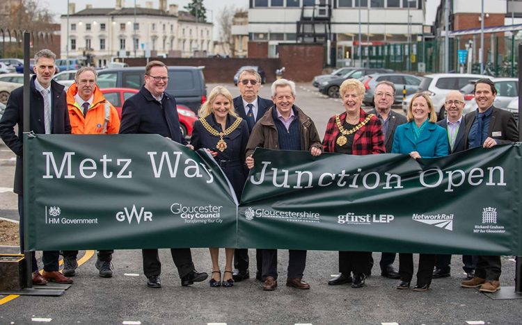 Left to right: GWR's Dan Oakey; Vernon Smith, Cabinet lead, Cllr Mark Hawthorne, Collette Finnegan, Paul Toleman, Richard Graham; Pam Tracey, Richard Cook, Daniel Collins.