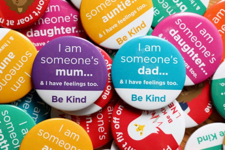 LNER 'Be Kind' badges