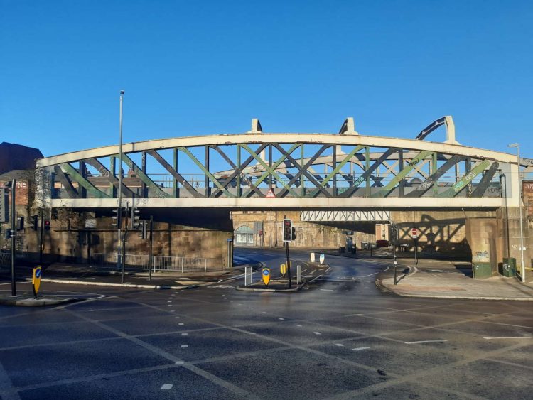 Network Rail begins major work to historic railway bridge in Gateshead 2
