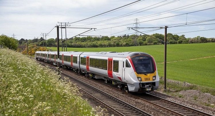 One of Greater Anglia's Alstom trains