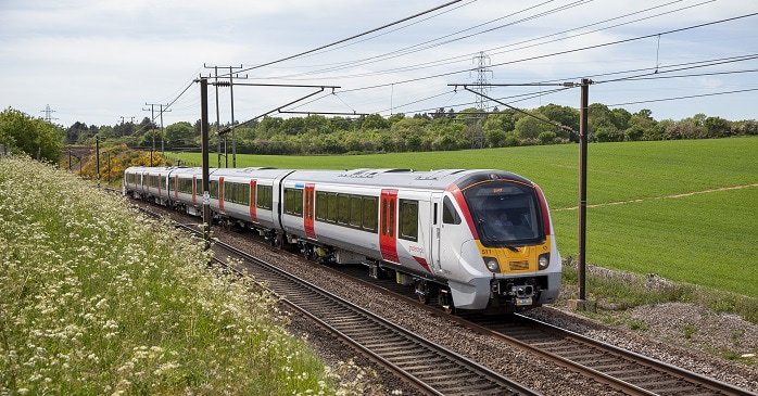 One of Greater Anglia's new Alstom trains