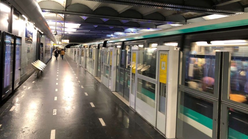 Paris’ Metro and tramway networks