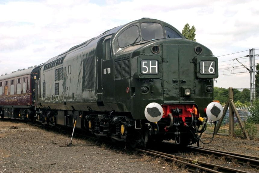 Class 37, No. 6700 at the National Railway Museum (photo taken 2006)