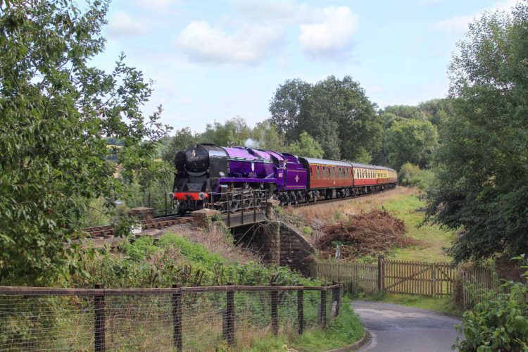 How 34027 Taw Valley might look in its purple livery. Jason Hood