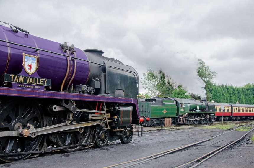 A mock up of how Taw Valley might look in purple. Joe Connell Trackside magazine (002)