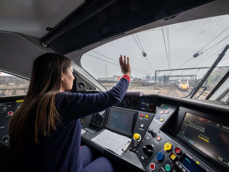 LNER IWD 2022 (pictured is train driver Chelsea Gipson) jpeg still (002)