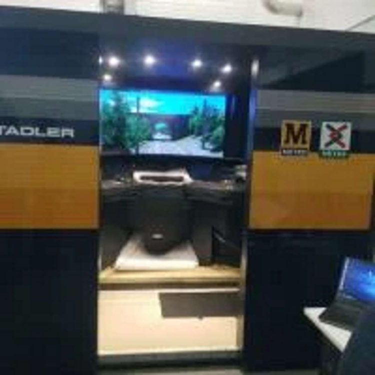 New Metro train driving simulator