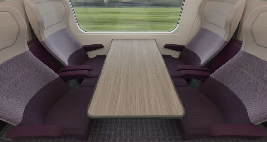 Aurora seats and table