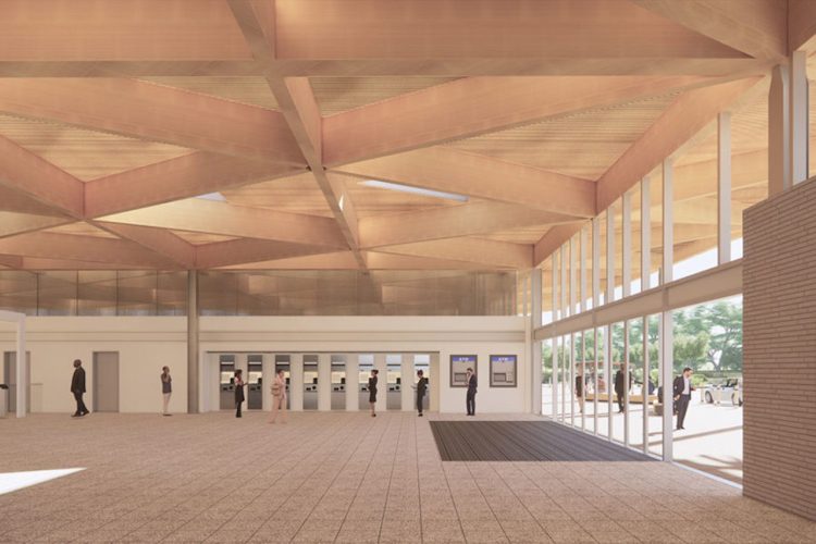 Beaulieu Station Artist Visual Impression - Concourse