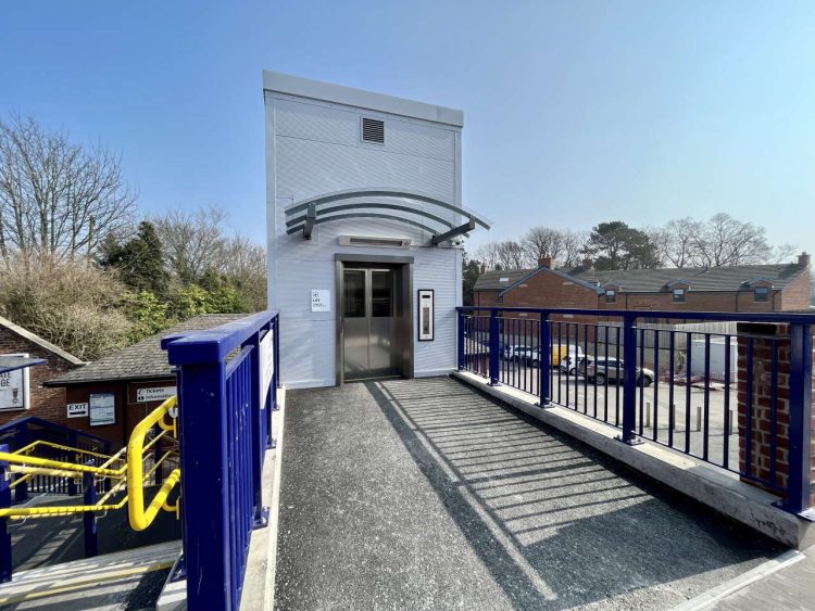 First look at Northallerton station's new £3m lifts