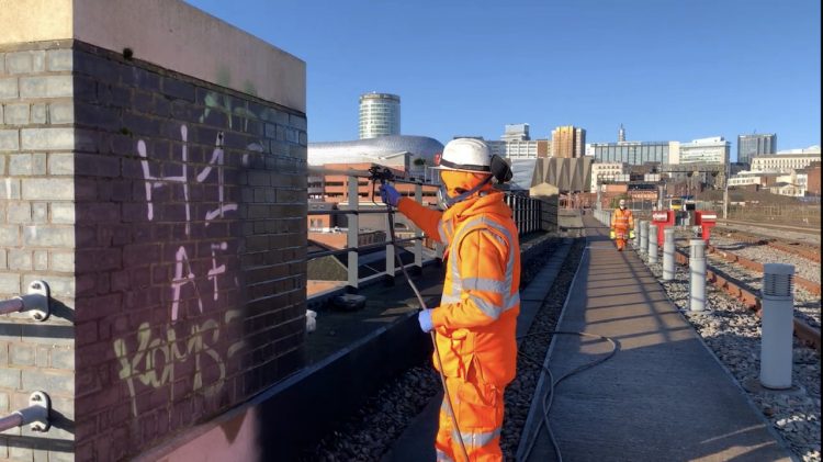 Graffiti hit squad in Birmingham