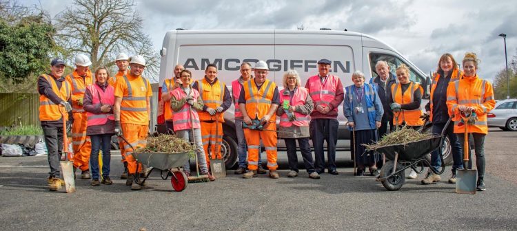 Volunteers give Stamford station garden makeover