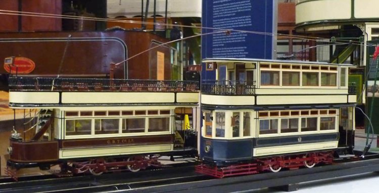 Robert Whetstone 1/16 Scale model trams