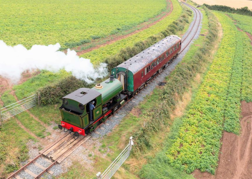 Helston Railway steam loco