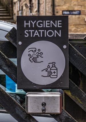 Pickering station hygiene station