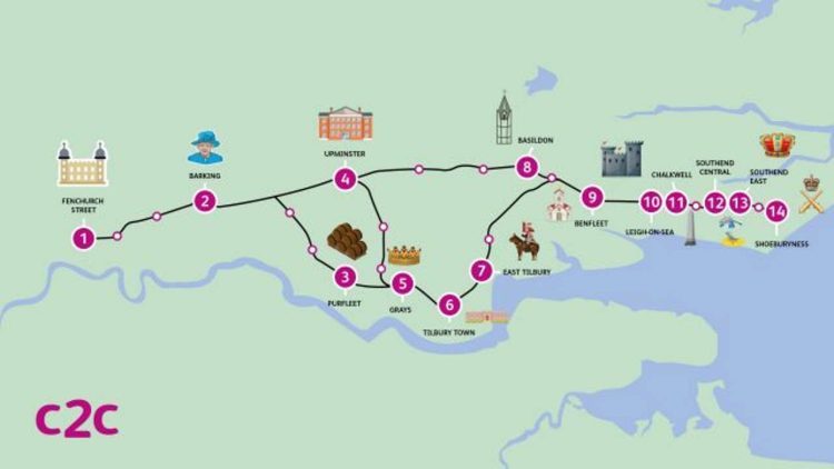 Royal Route Map