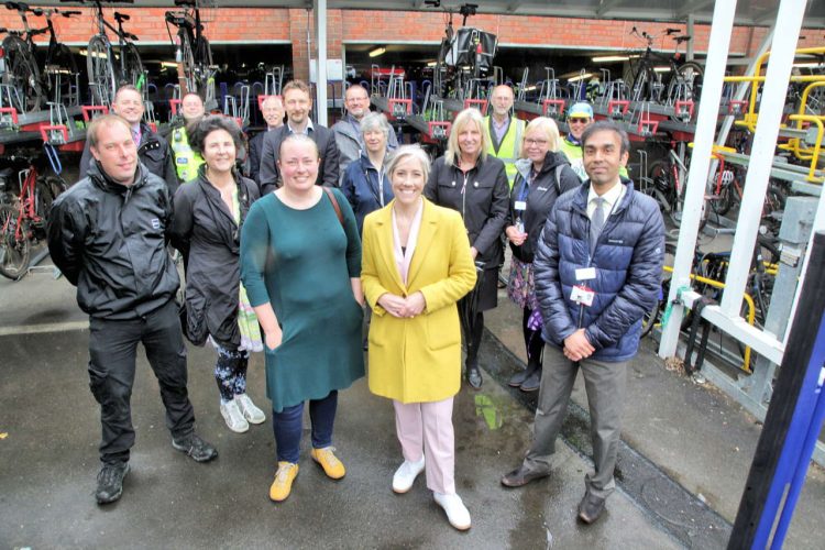 St Albans cycle hub opens - group