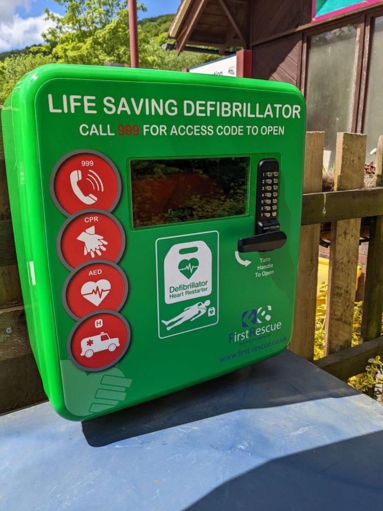 defibrillators across 22 railway stations on its network.