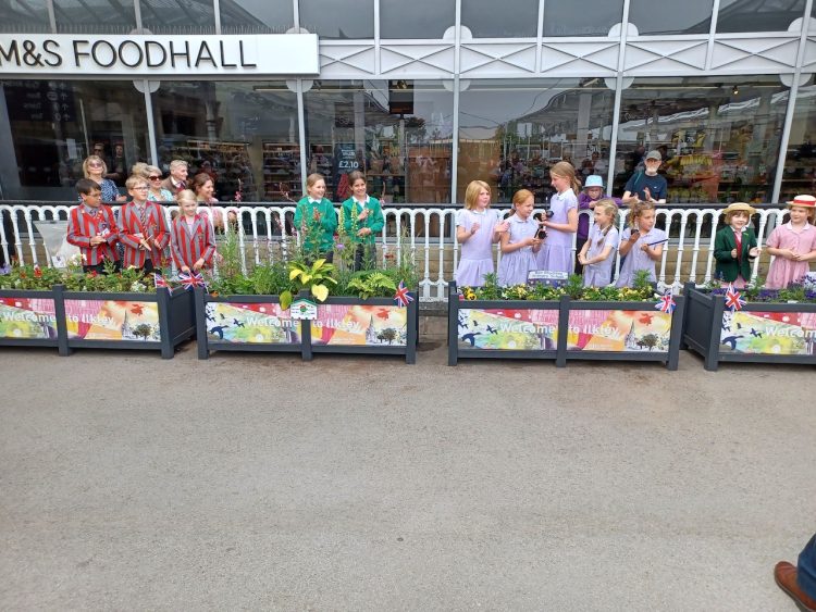 Blooming Marvelous Competition at Ilkley Station