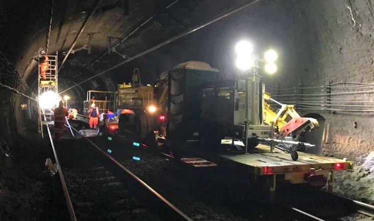 Severn Tunnel maintenance works
