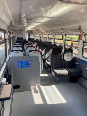 Inside the refurbished Class 153s
