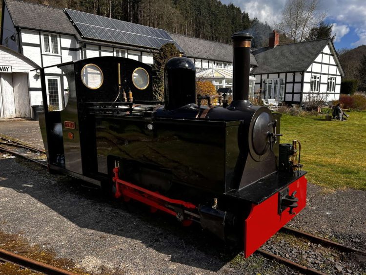 welcome “Powys” from the Rhiw Valley Railway