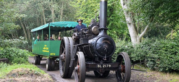 Road traction engine