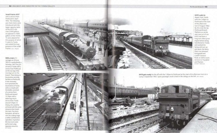 Railways and Industry in the Tondu Valleys 92-93