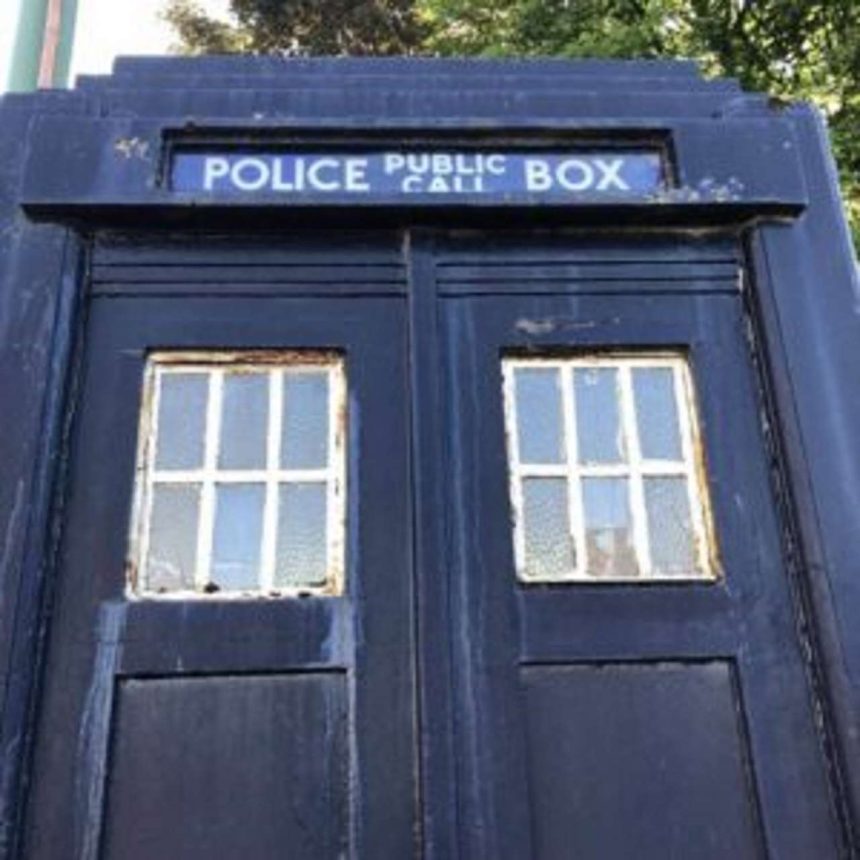 The police box at Crich