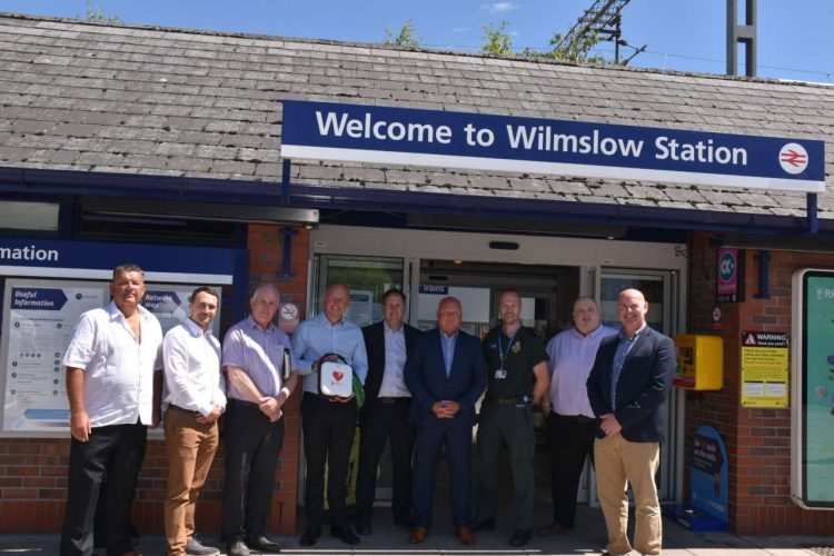 Wilmslow Railway Station Defibrillator