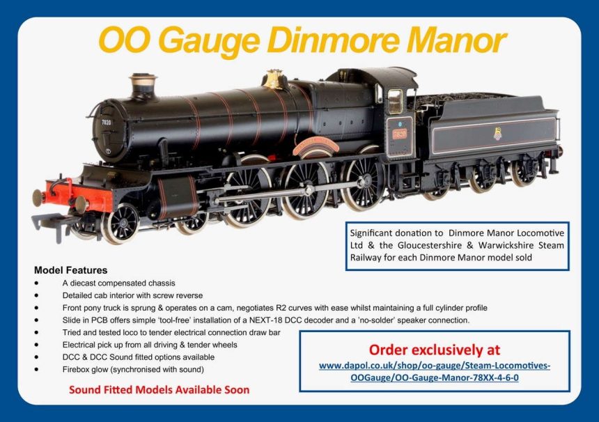 00 Gauge Dinmore Manor