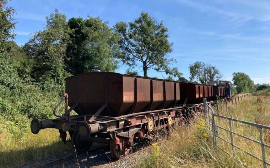 New wagons at the Downpatrick and County Down Railway