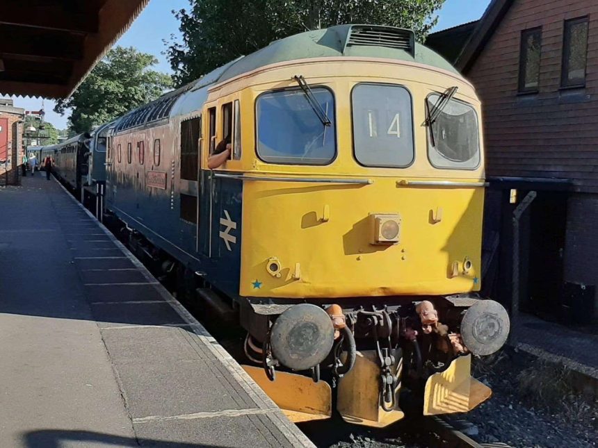 33202 at the Kent and East Sussex Railway