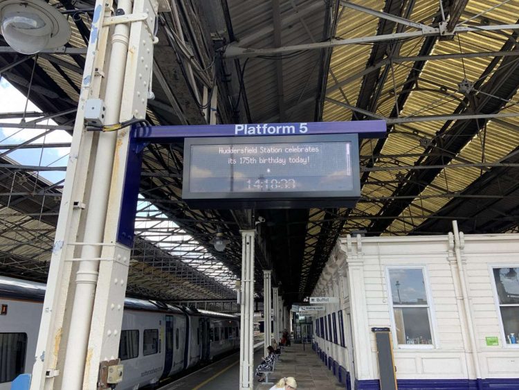 Huddersfield station turns 175