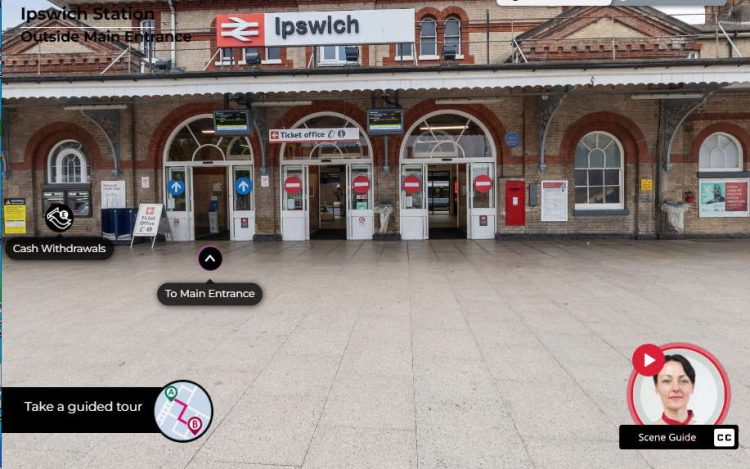 Ipswich Railway Station 360 Tour Now Accessible For Clients