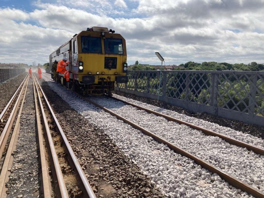 Pace picks up on Northumberland line restoration this August Bank Holiday