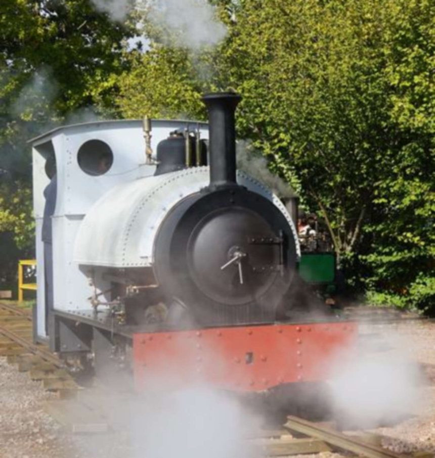 Corris Railway Falcon in Steam for the First Time