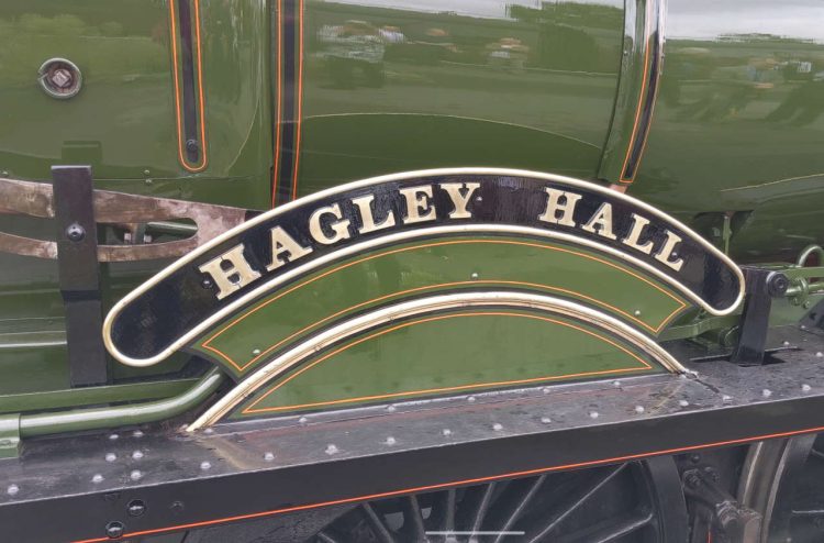 Hagley Hall nameplates