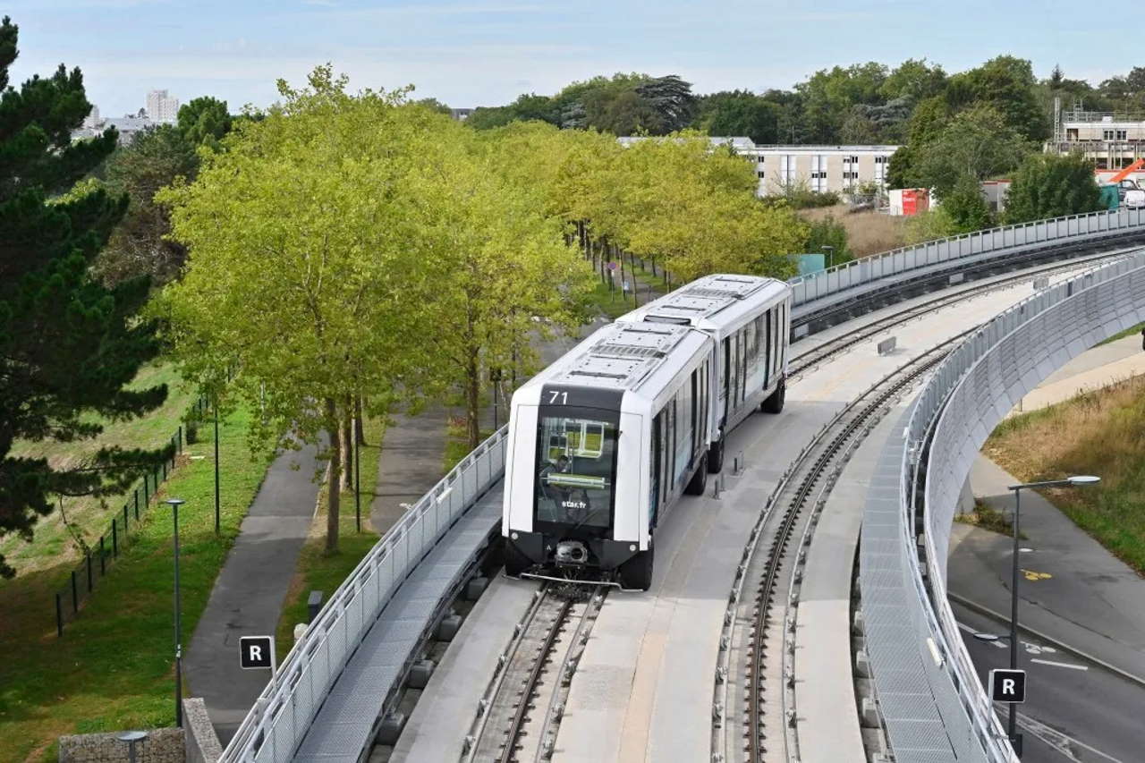 Line B of the Rennes metro delivered by Siemens Mobility