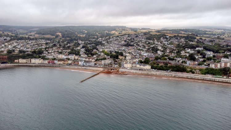 The new sea wall has Dawlish has reached another key milestone