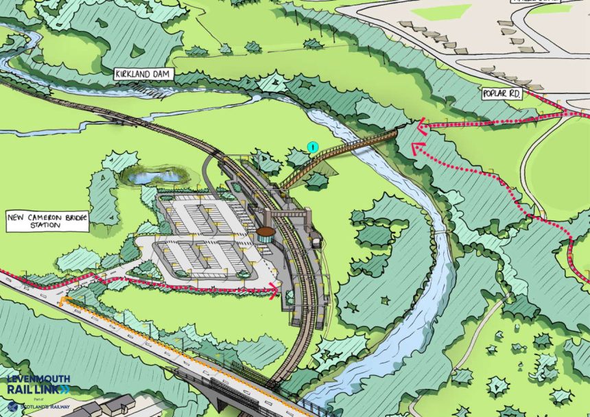 Cameron Bridge Railway Station Plans